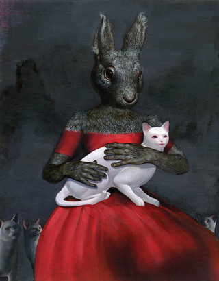 Illustration for article titled The Cat Who Wears A Bunny Suit May Have Nefarious Intentions